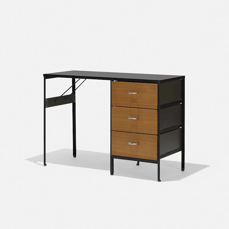 Appraisal: George Nelson Associates Steelframe desk model George Nelson Associates Steelframe