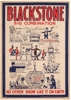 Appraisal: Blackstone Harry Henry Boughton Blackstone Big Combination Long Island City