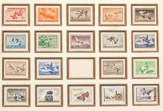 Appraisal: Lot of Federal Duck Stamps and Prints Twenty Three Framed