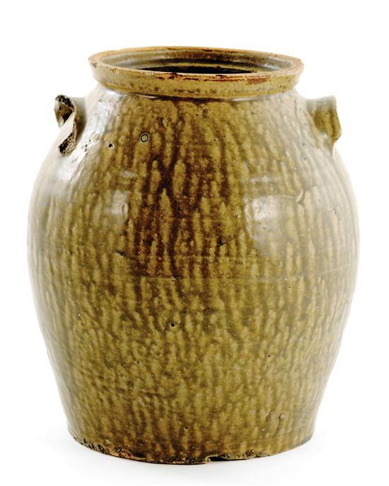 Appraisal: Southern stoneware storage jar LM Landrum Columbia South Carolina circa