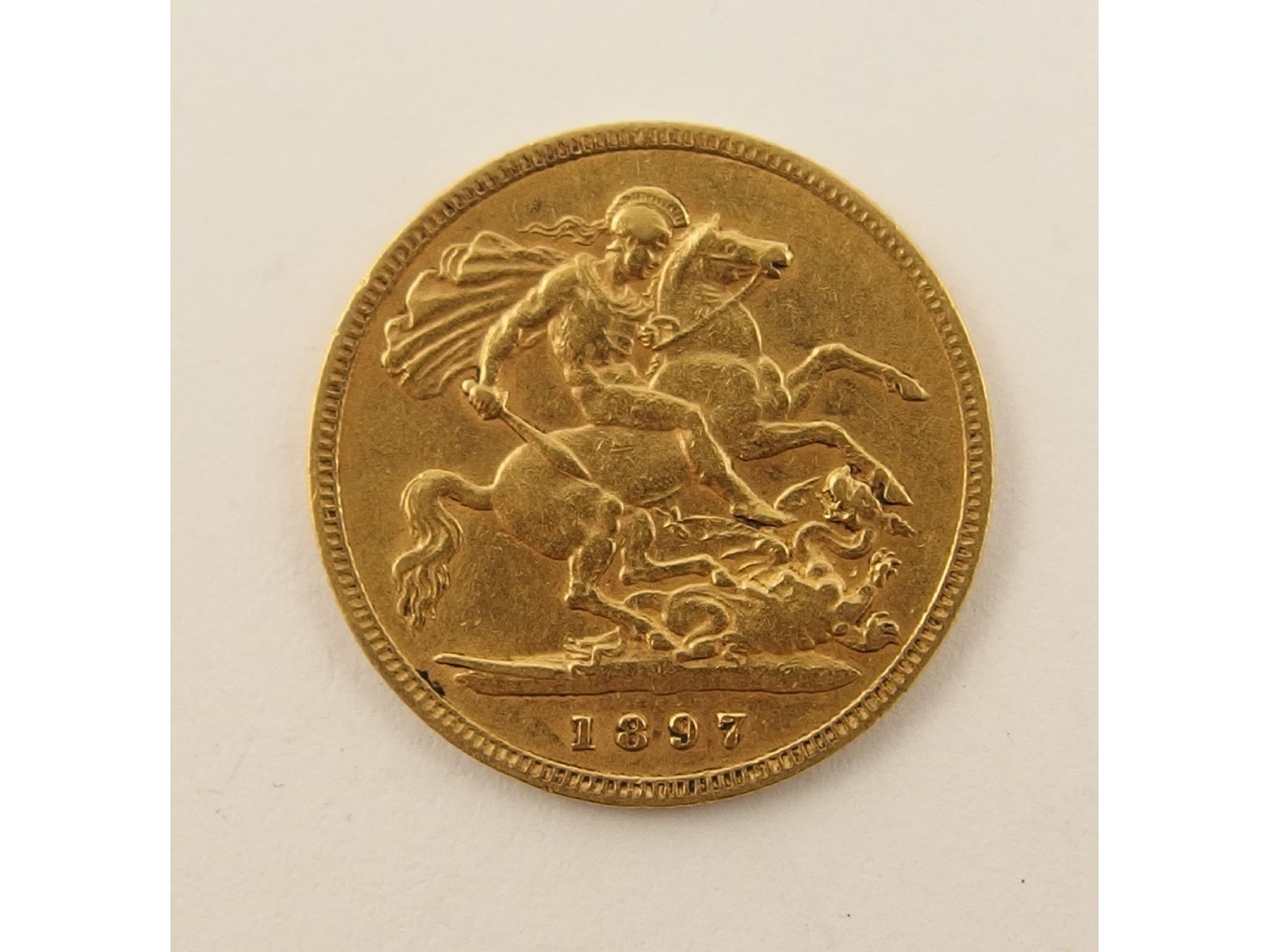 Appraisal: An gold half sovereign