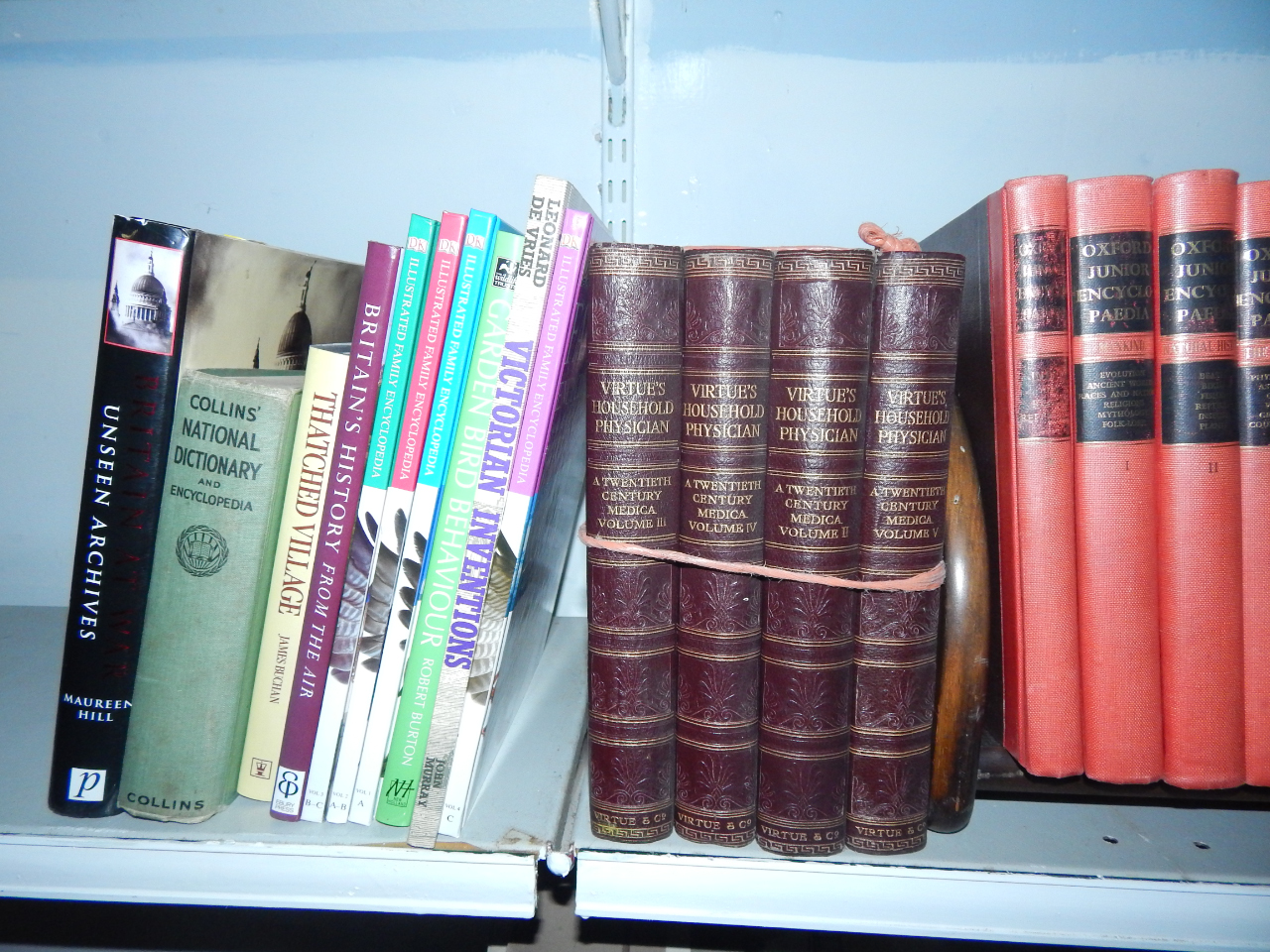 Appraisal: 's RAC Guides mixed encyclopedias etc shelf