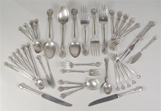 Appraisal: Towle Old Master Sterling Flatware Three serving spoons three cold