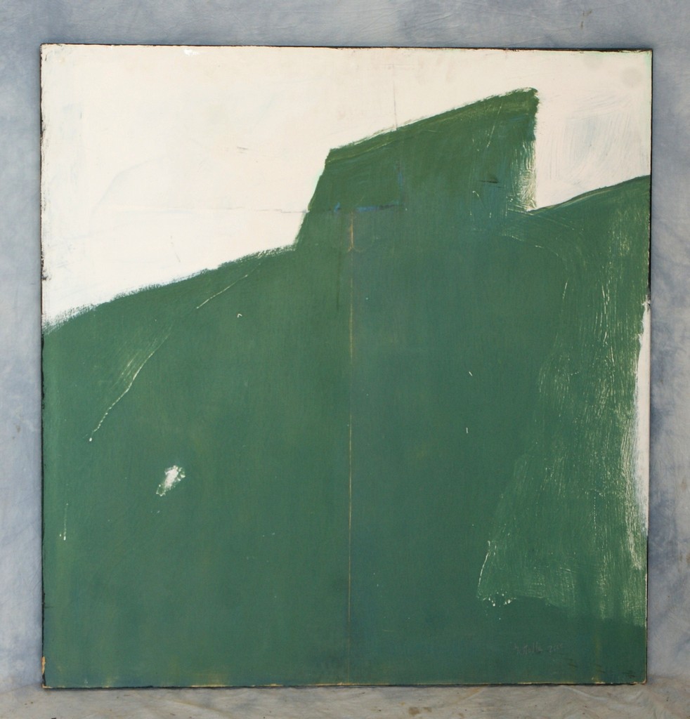 Appraisal: Tom Bostelle American PA - acrylic on lauan Green man