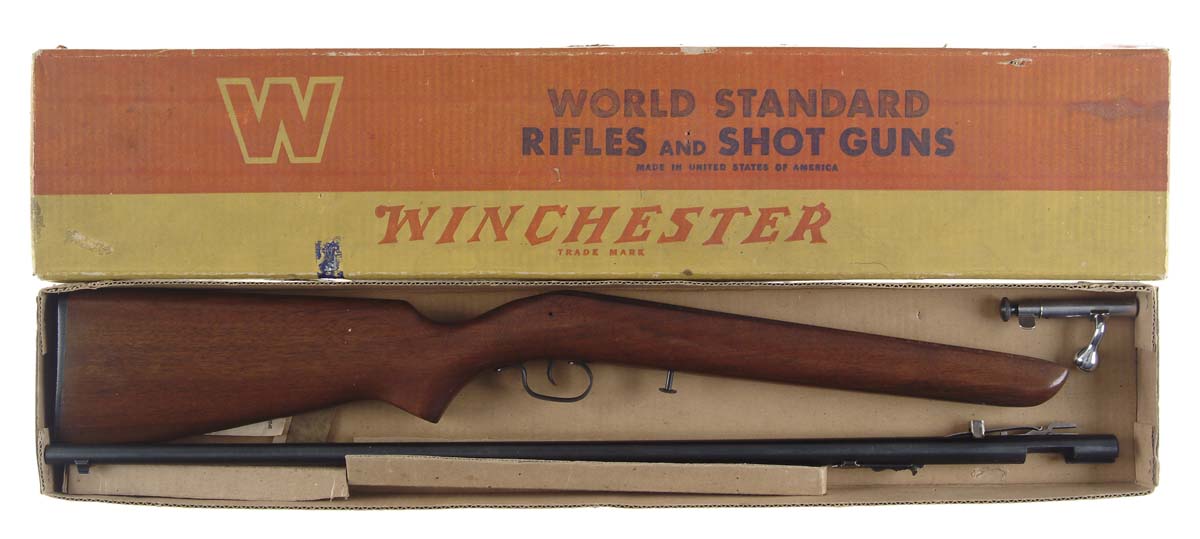 Appraisal: WINCHESTER MODEL SGL SHOT RIFLE Cal NSN Blued finish with