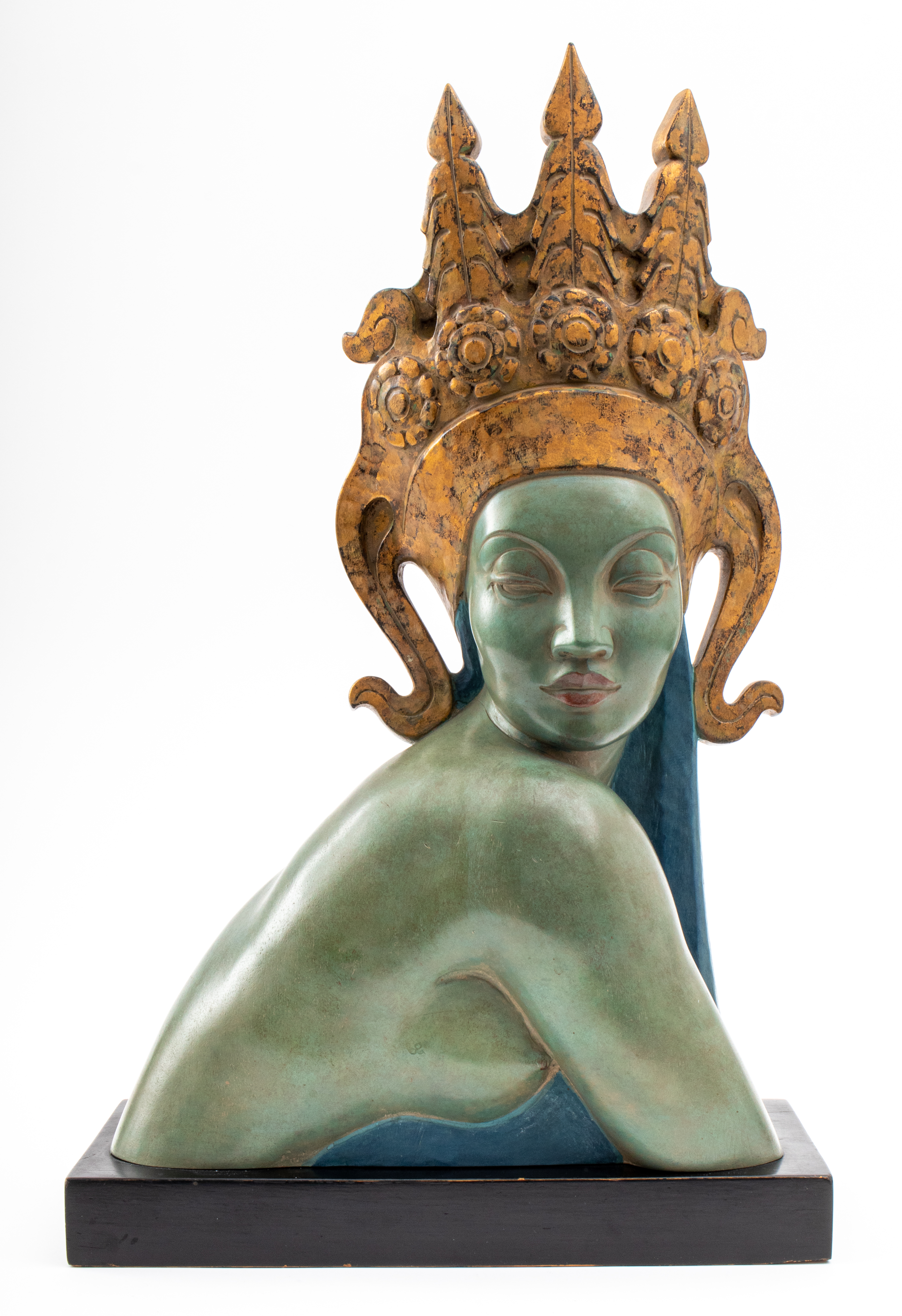 Appraisal: ALLAN CLARK THE TEMPTRESS OF THE KING SCULPTURE Allan Clark