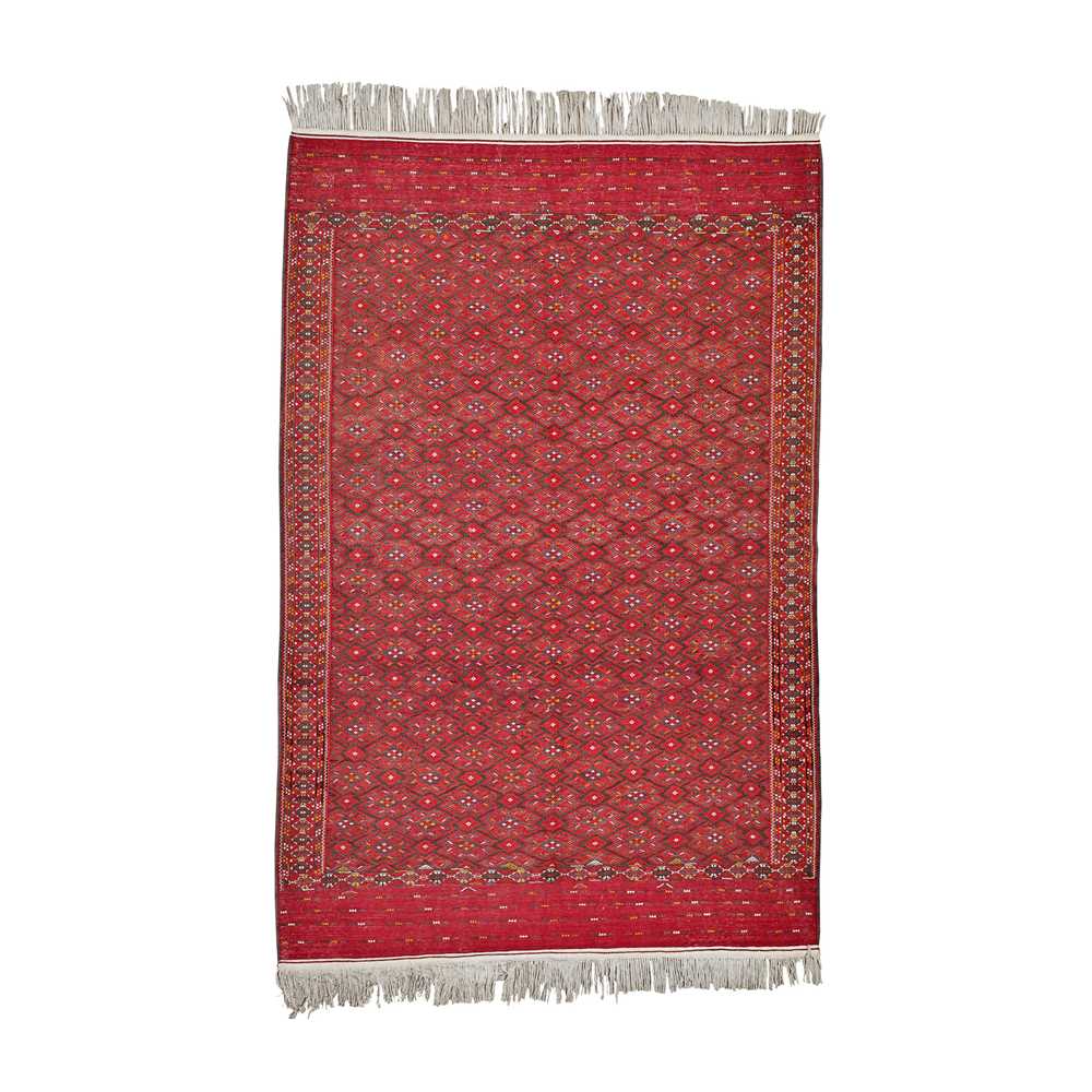 Appraisal: YOMUT PALAS CARPET TURKMENISTAN EARLY TH CENTURY the red field