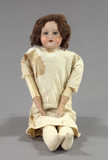 Appraisal: Armand Marseilles Kid Leather Doll marked DEP A M Armand