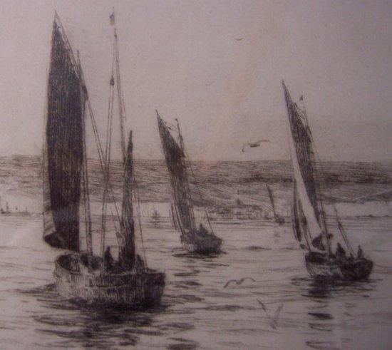 Appraisal: Rowland LangmaidOld Portsmouth and Plymoutha pair of signed and inscribed