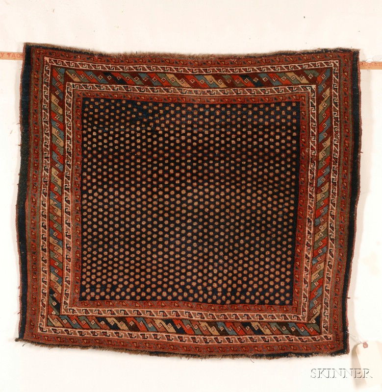 Appraisal: Afshar Saddle Cover South Persia late th century end fraying