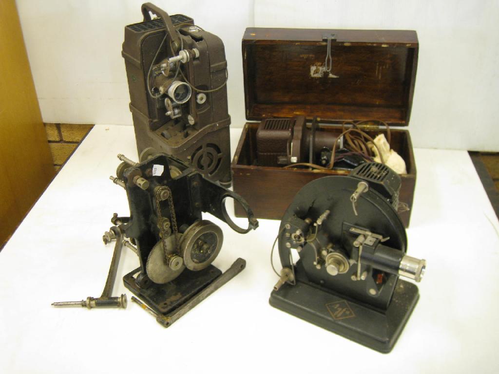 Appraisal: A hand wound Cine Projector two other Projectors and a