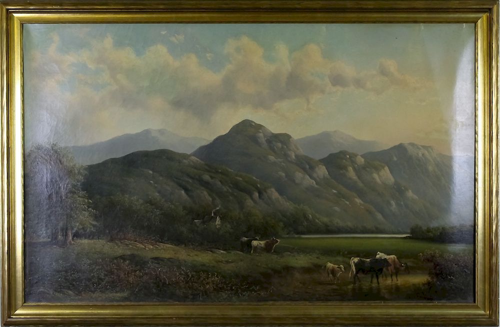 Appraisal: William Walton - Landscape Oil Painting William Walton - American