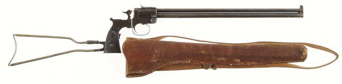 Appraisal: PRE-WWI MODEL MARBLES GAME GETTER WITH ATTACHED FOLDING SHOULDER STOCK