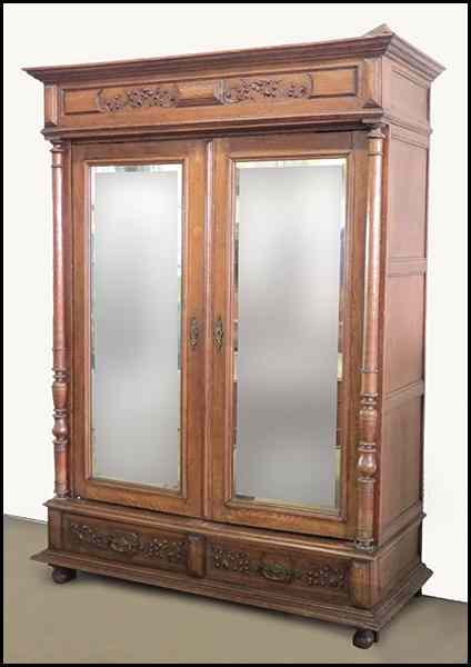 Appraisal: TH CENTURY FRENCH ARMOIRE Condition No Specific Condition Recorded -