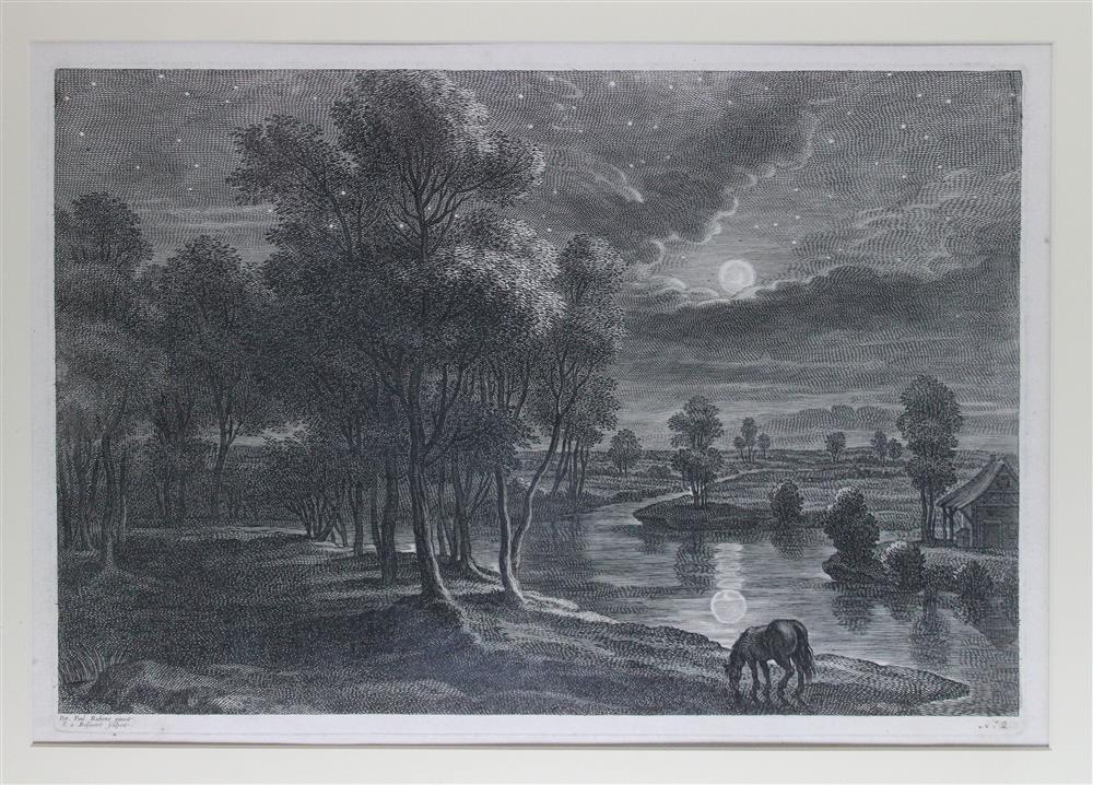 Appraisal: SCHELTE A BOLSWERT DUTCH - SET OF PRINTS AFTER PETER