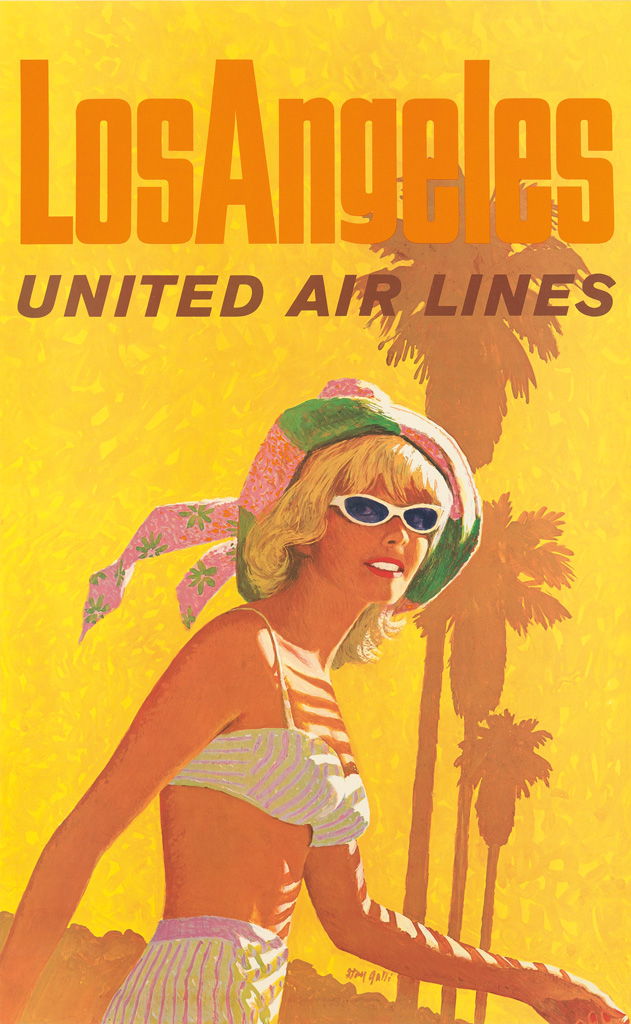 Appraisal: STANLEY WALTER GALLI - LOS ANGELES UNITED AIR LINES Circa