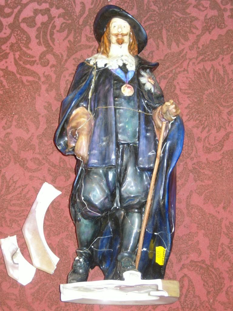 Appraisal: A Royal Doulton figure of King Charles I modelled by