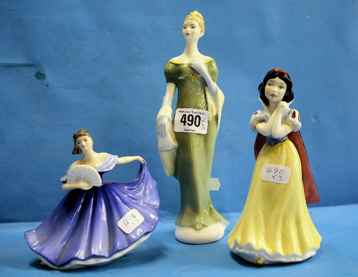 Appraisal: Royal Doulton Figures Lorna HN Snow White SW and Miniature