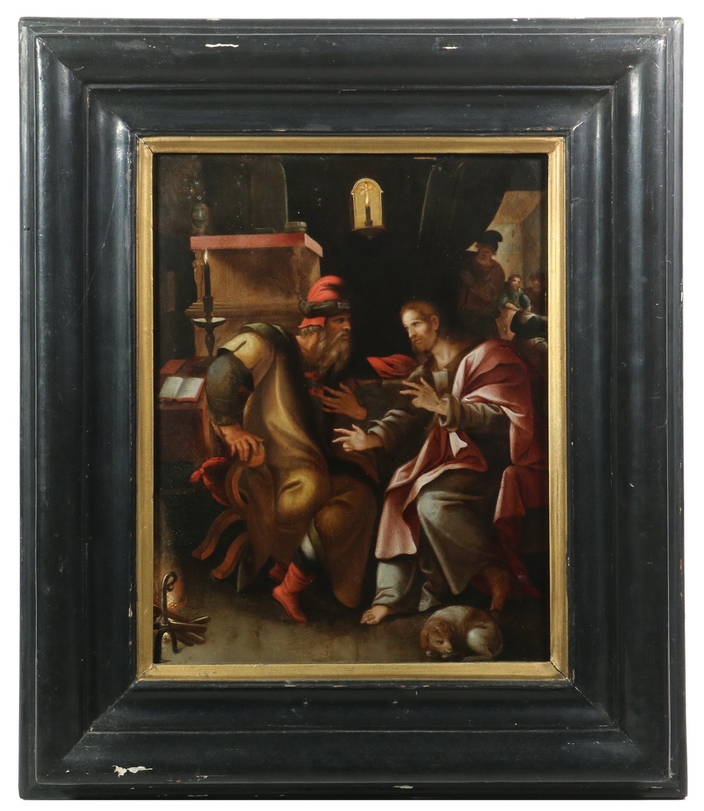 Appraisal: MAERTEN VOS AKA MARTIN DE VOS NETHERLANDS - Christ with