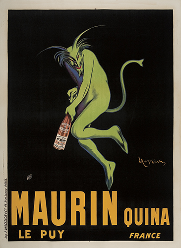 Appraisal: LEONETTO CAPPIELLO MAURIN QUINA x inches x cm P Vercasson