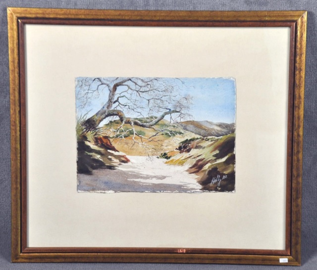 Appraisal: Harold E Holly A W S American California - Landscape