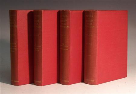 Appraisal: Stevenson Robert Louis The works London Chatto Windus - volumes