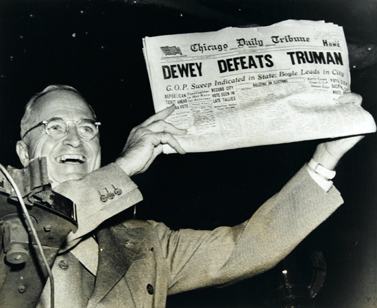 Appraisal: CANCELLARE FRANK active s- s Dewey Defeats Truman Ferrotyped silver