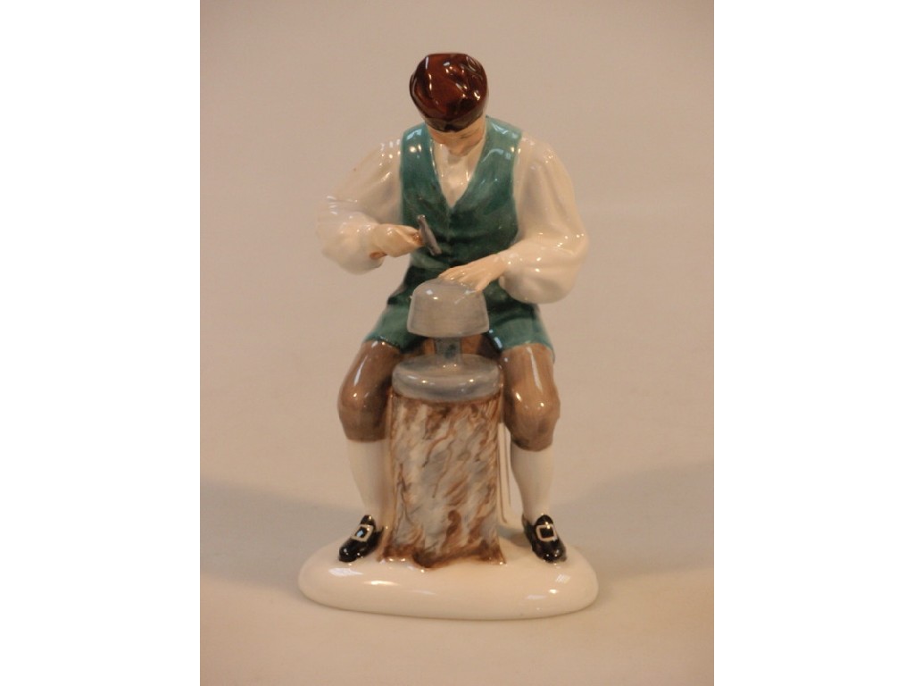 Appraisal: A Royal Doulton figure 'The Silversmith of Williamsberg' HN