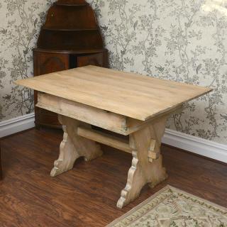 Appraisal: Ralph Lauren Home stripped pine hutch table Ralph Lauren Home