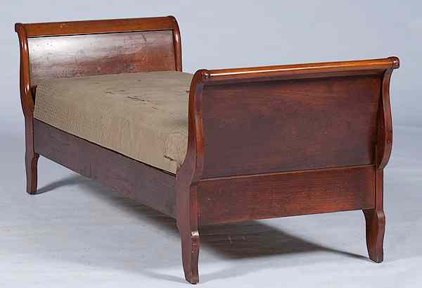 Appraisal: Late Classical Day Bed American ca a late classical day