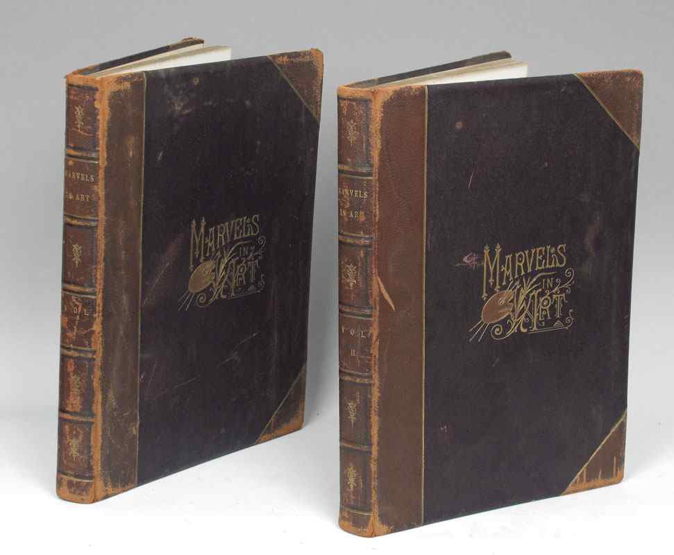 Appraisal: VOLUME SYLVESTRE MARVELS IN ART BOOKS volumes ''The Marvels in