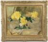 Appraisal: OOC - Still Life of Yellow Roses by Edward Barnard