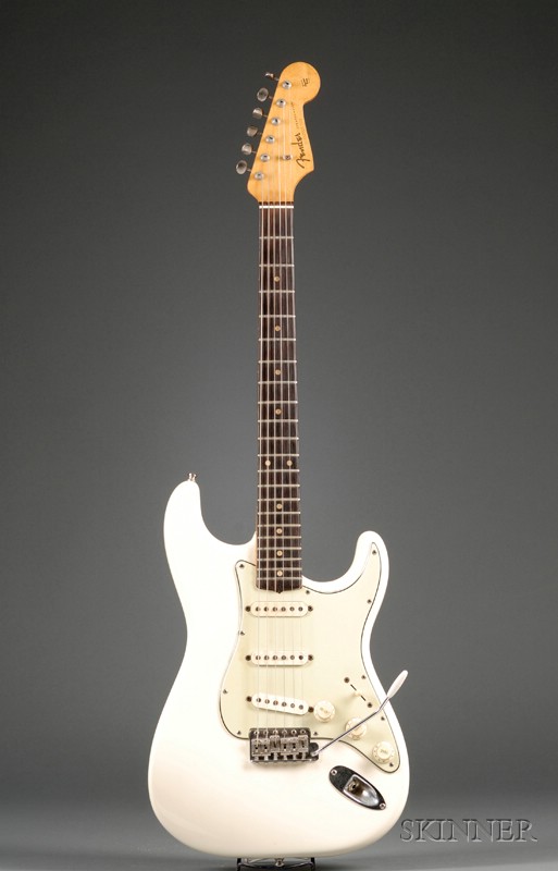 Appraisal: American Electric Guitar Fender Electric Instruments Fullerton Model Stratocaster labeled