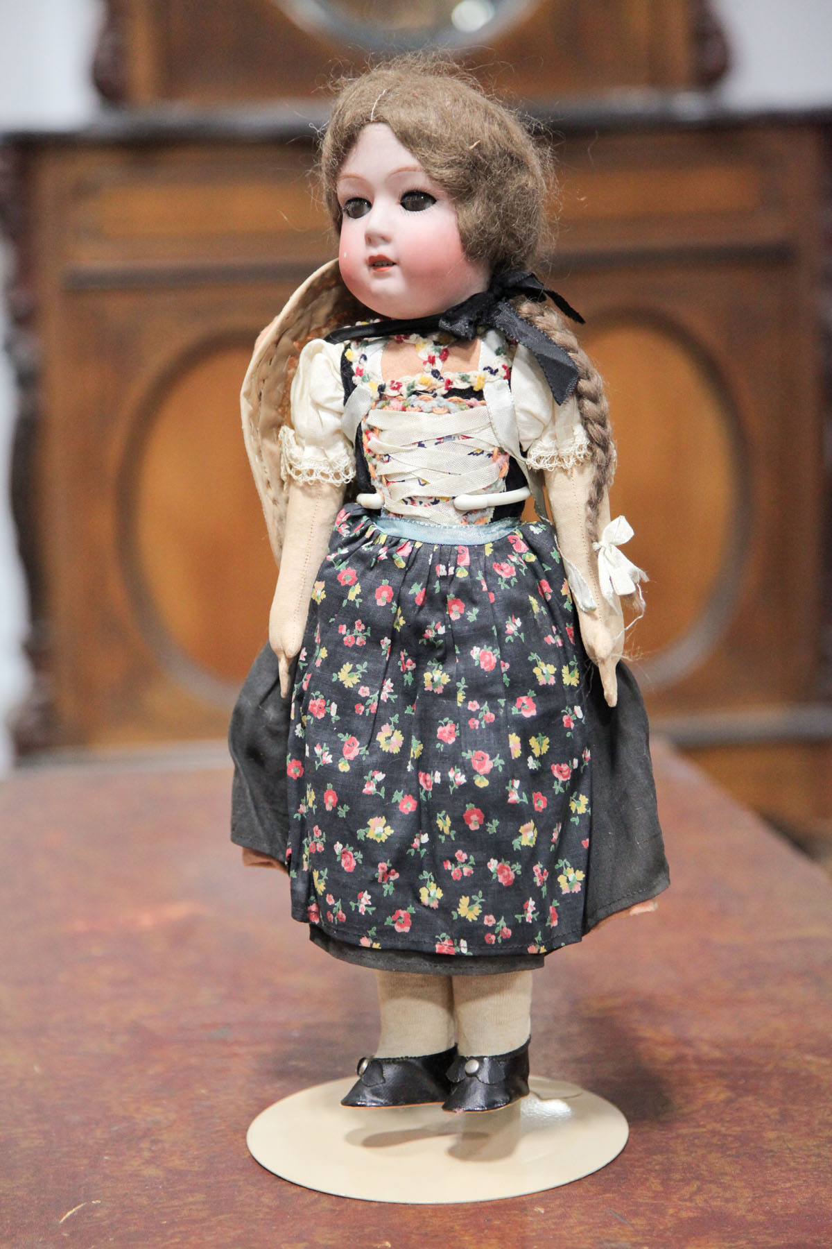 Appraisal: GEBRUDER HEUBACH BISQUE HEAD DOLL German early th century bisque