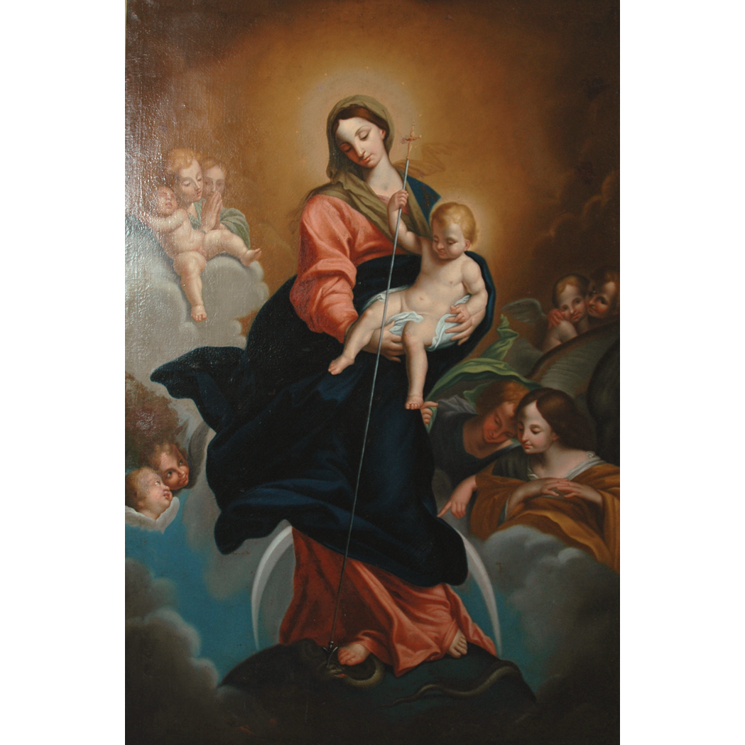 Appraisal: After Carlo Maratta The Immaculate Conception Oil on canvas x