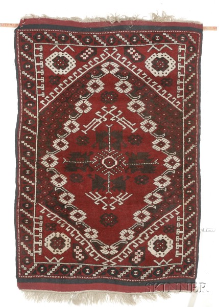 Appraisal: Bergama Rug West Anatolia th century ft in x ft