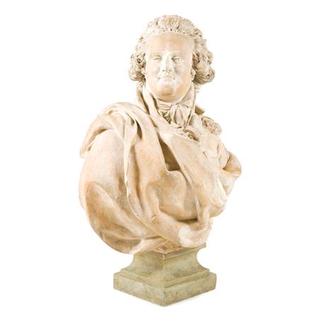 Appraisal: French Terra Cotta Bust of a Gentleman Estimate -