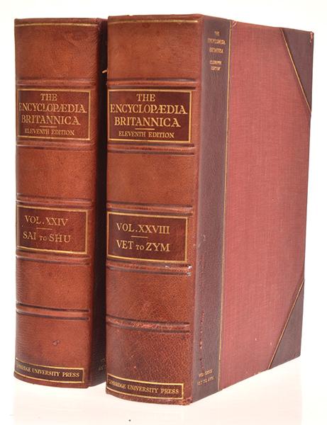 Appraisal: THE ENCYCLOPEDIA BRITANNICA IN VOLS