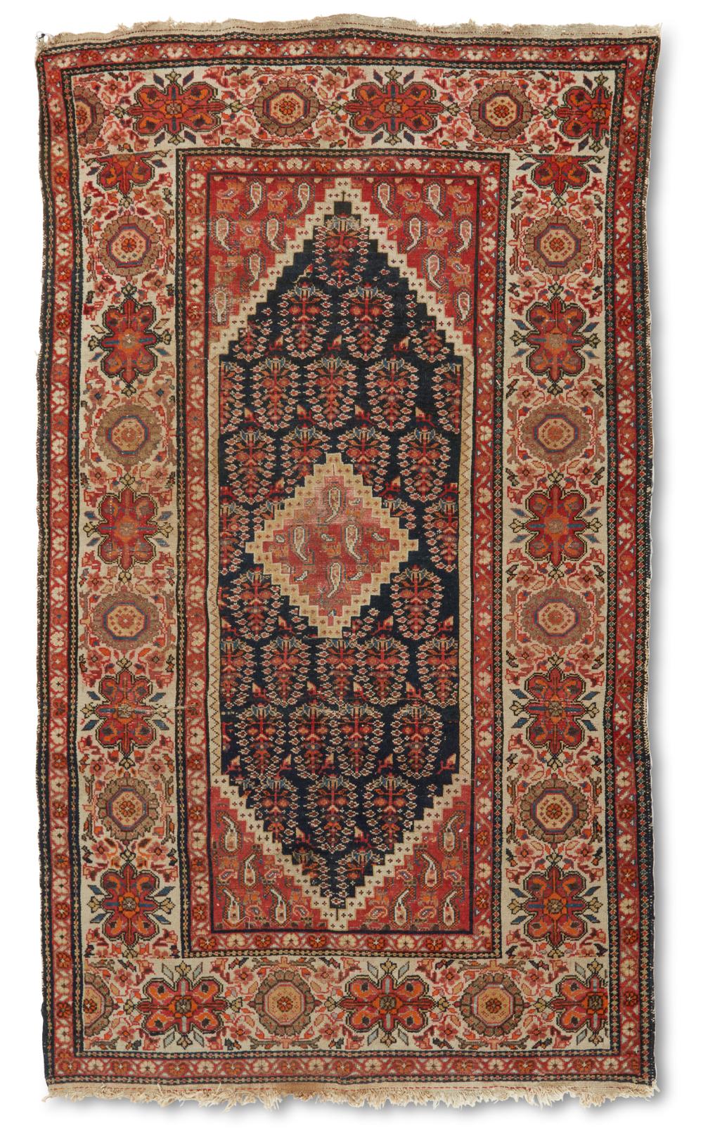 Appraisal: A CAUCASIAN TURKOMEN RUGA Caucasian Turkomen rug th century Wool