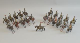 Appraisal: Collection of Britain's soldiers on horseback to include th Hussars