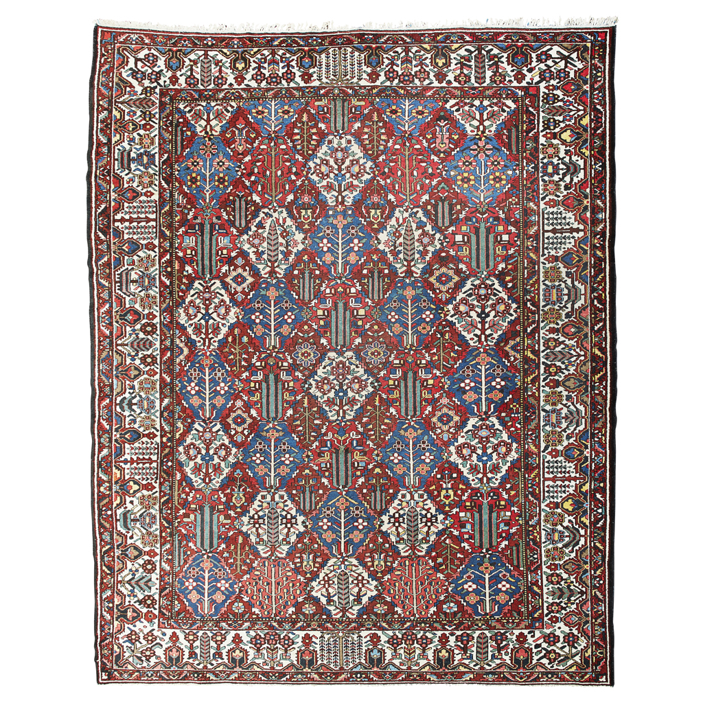 Appraisal: BAKHTIARI CARPET WEST PERSIA MID LATE TH CENTURY the field