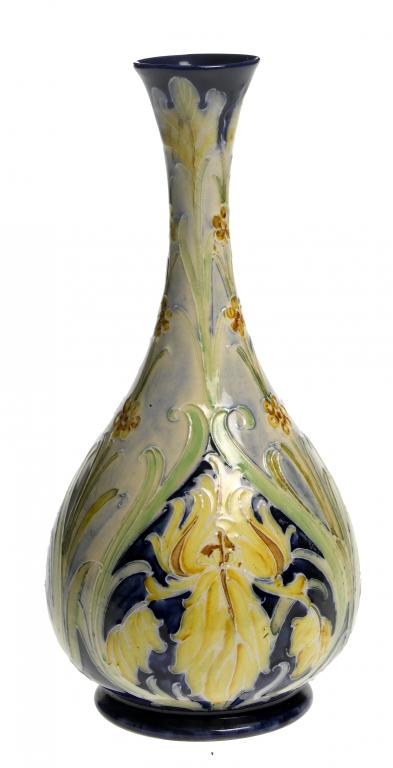 Appraisal: A JAMES MACINTYRE CO FLORIAN WARE VASE DESIGNED BY WILLIAM