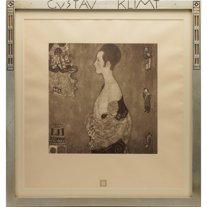 Appraisal: Gustav Klimt Austrian - from the second edition Untitled collotype