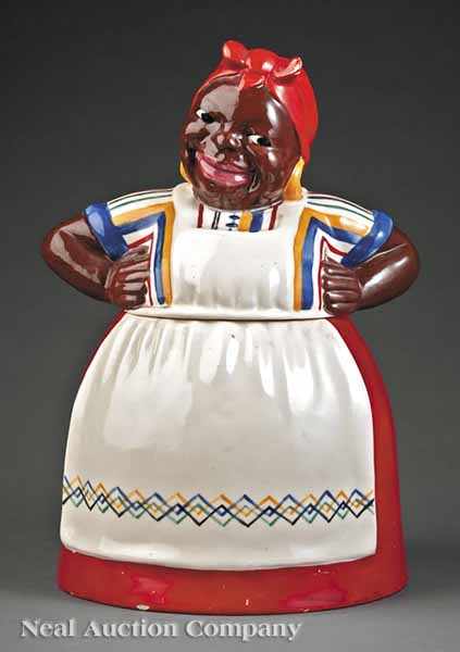 Appraisal: A Large Aunt Jemima Lidded Cookie Jar c Grayton Laguna