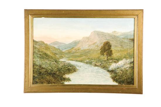 Appraisal: LANDSCAPE BY L RICHARDS PROBABLY LOUIS RICHARDS BRITISH LATE TH-EARLY