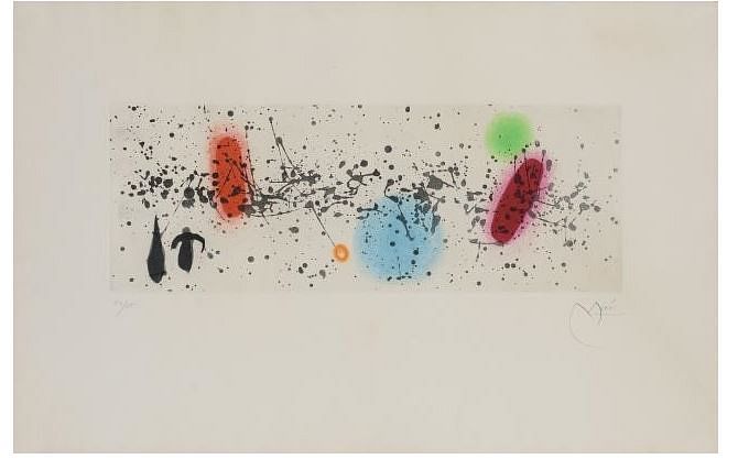 Appraisal: Joan Miro Spanish - Works on Paper Joan Miro Spanish