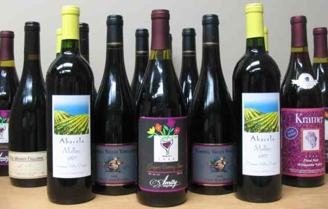 Appraisal: SEVENTY-TWO BOTTLES OF VINTAGE OREGON RED WINES Willa Kenzie Estate