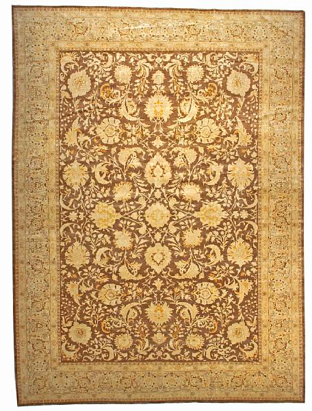 Appraisal: A Tabriz carpet Northwest Persia first quarter th century size