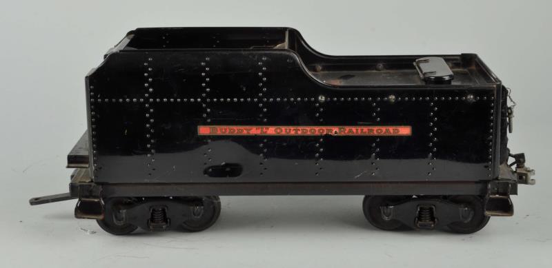 Appraisal: Buddy L Railroad Tender This vintage Buddy L tender has