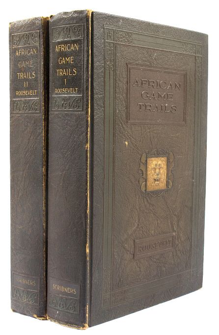 Appraisal: African Game Trails by Theodore Roosevelt This is scarce edition